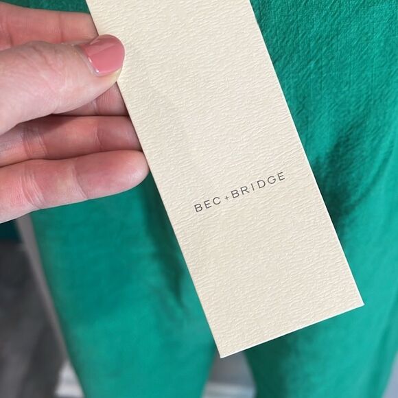 Bec + Bridge NWT Emerald Eyes Pants - 6 ($299) - Picture 6 of 11